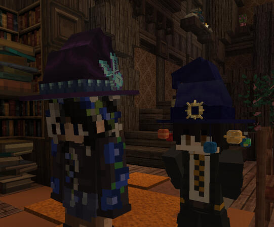 Wizzard purple hat